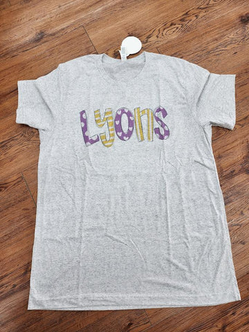 Lyons White Fleck T-shirt