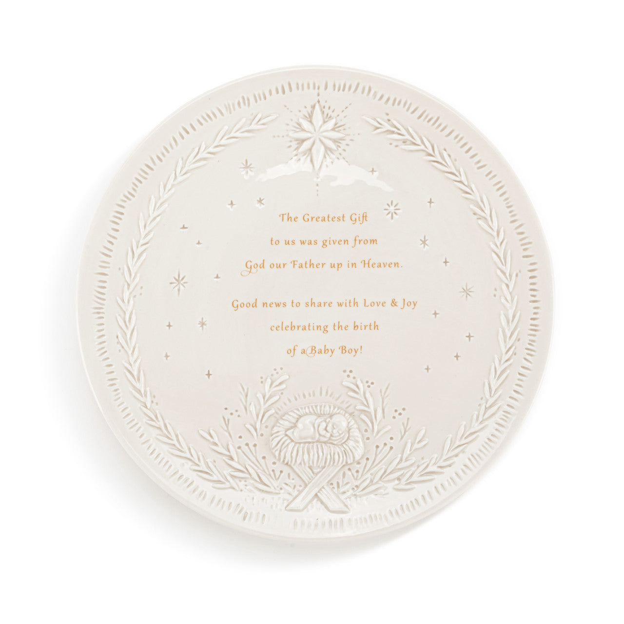 Christmas Journey Giving Plate