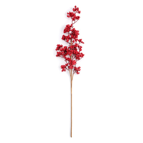 Red Christmas Berry Spray Pick - 30in