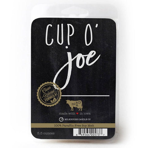 Milkhouse Candle Company - 5.5 oz Wax Melts: Cup O'Joe