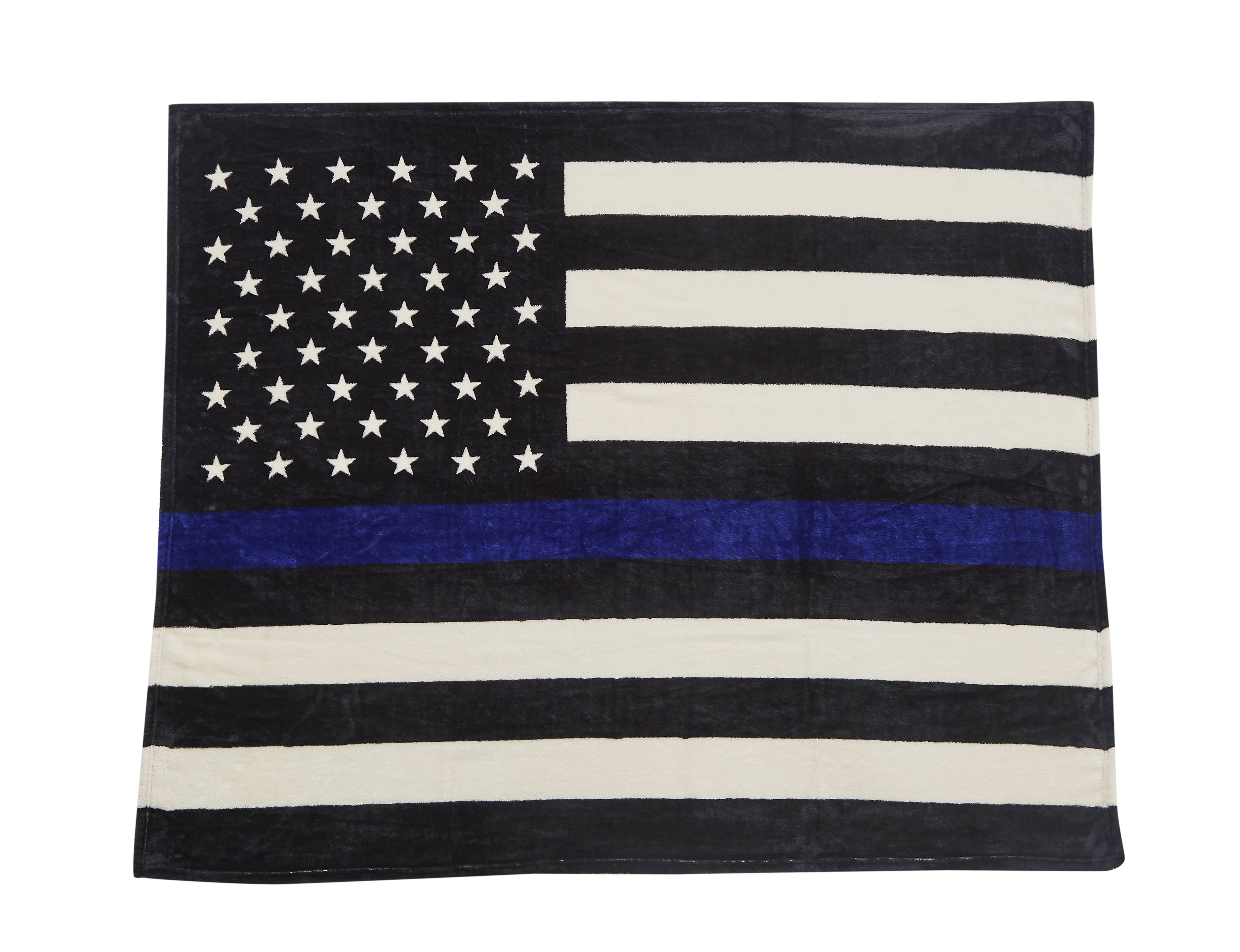 "Police Department Flag"  Blanket