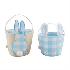 Check Bunny Basket Set