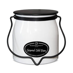 Milkhouse Candle Company - 16 oz Butter Jar Candle: Caramel Cold Brew