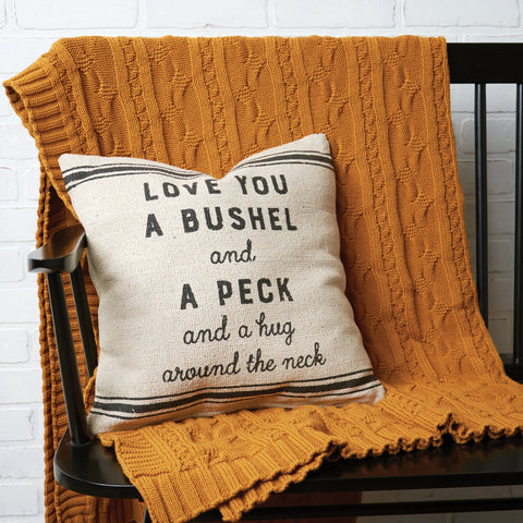 And A Hug Around The Neck Pillow