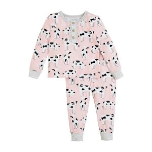 Pink Cow Pj Set