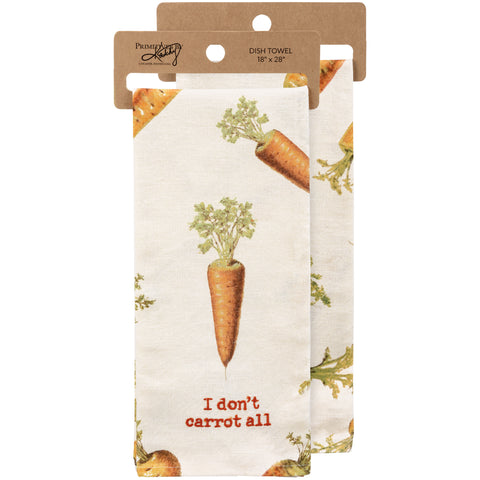 I Don't Carrot All Kitchen Towel