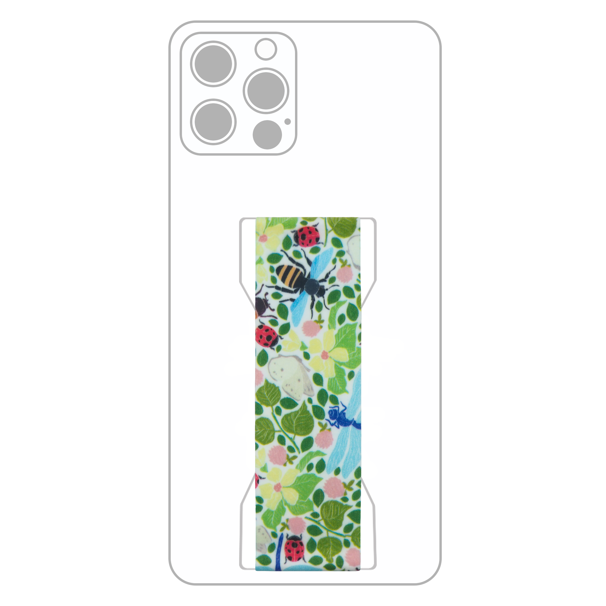 LoveHandle PRO Strap -Dragonfly Garden