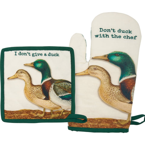 I Don't Give A Duck Kitchen Set