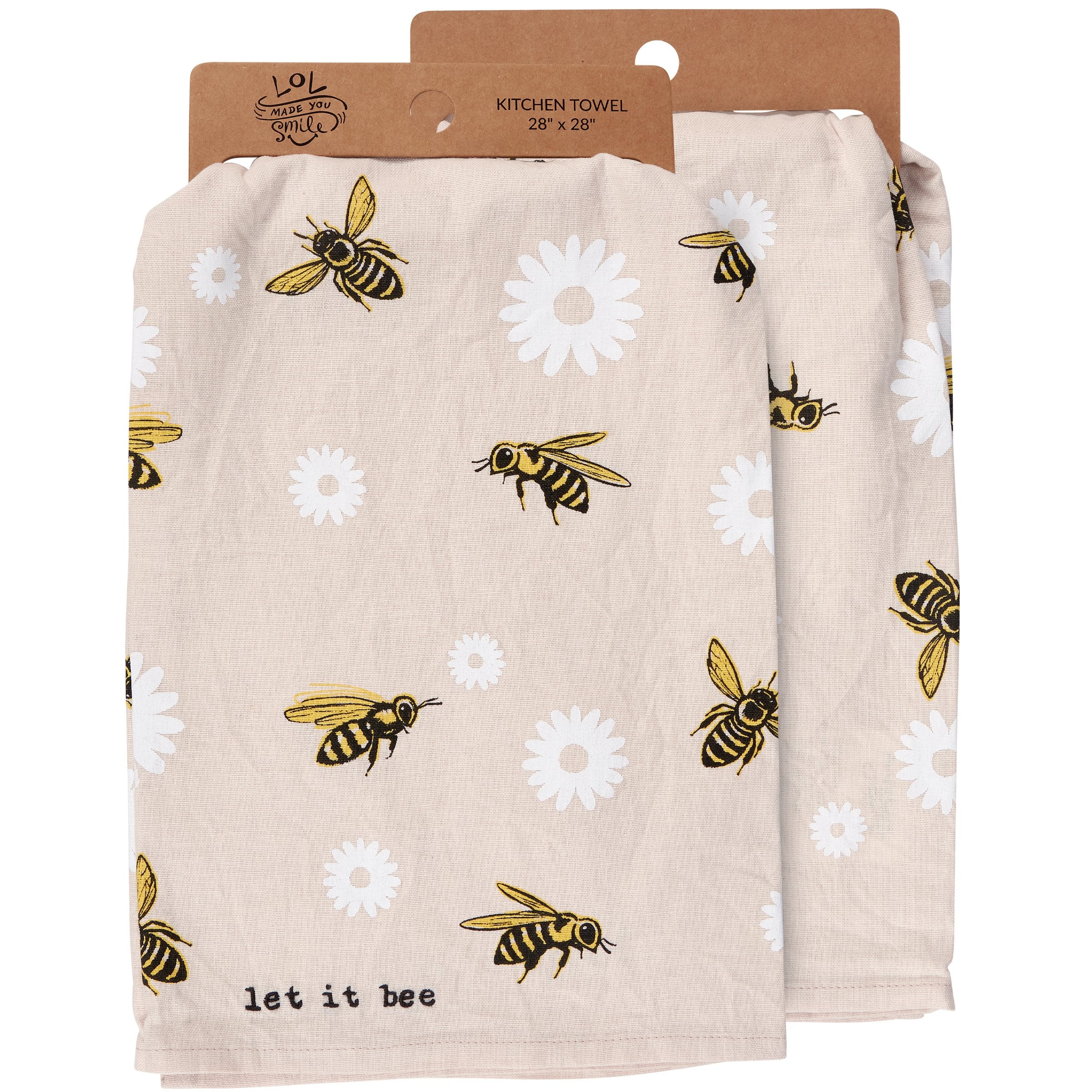 Let It Bee Kitchen Towel