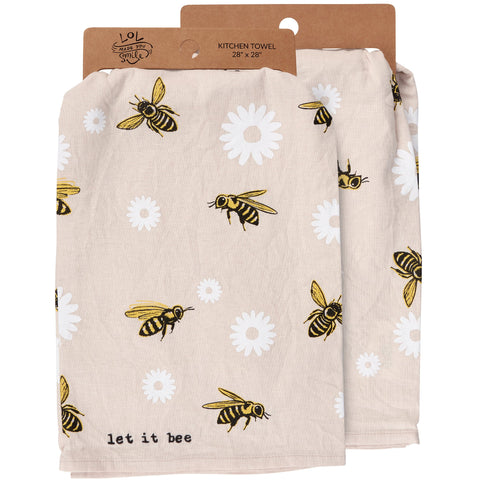 Let It Bee Kitchen Towel