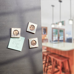 Mixed Florals Photo Magnet Set