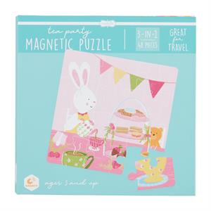 Tea Party Magnetic Puzzle Set