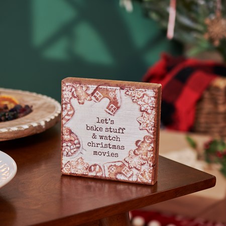 Bake Stuff Block Sign