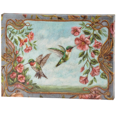 Hummingbird Canvas Wall Art