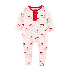Pink Vintage Santa Pajama's