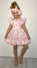 Clover Cottage - Bunny Blooms Girls Dress Easter