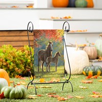 Family Time Suede Garden Flag