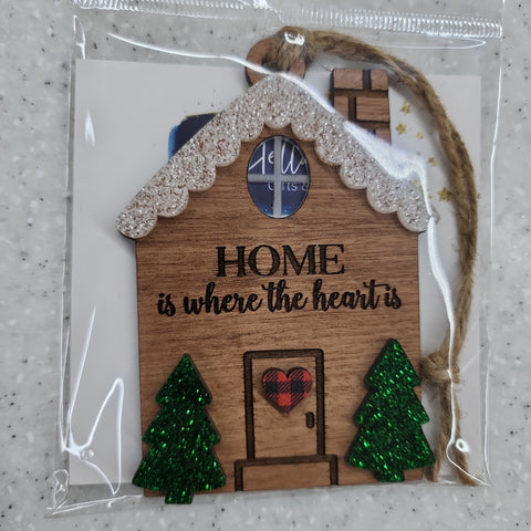 Home is Where the heart is Ornament