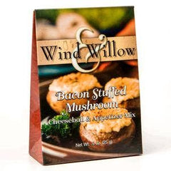 Wind & Willow - Bacon Stuffed Mushroom (cs 12) - Savory Cheeseball Mixes