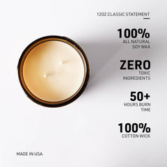 Brown Butter Pumpkin | 12 oz Classic Statement Candle