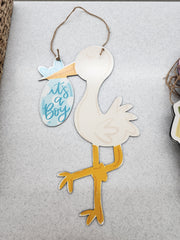 Stork  Door Hanger