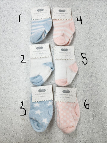 BABY CHENILLE SOCKS