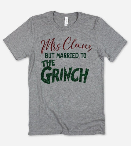 Mrs.Claus & Grinch Tee