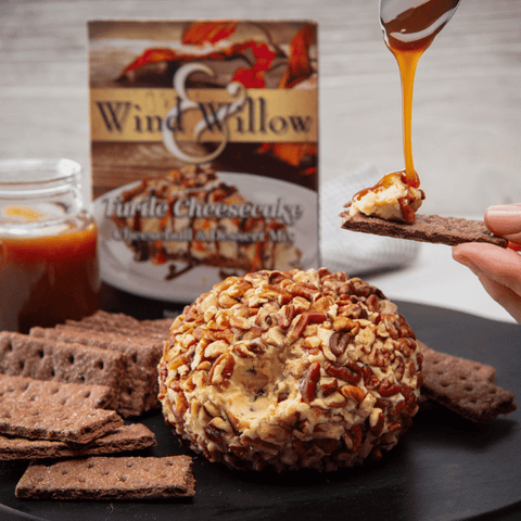 Wind & Willow - Turtle Cheesecake (cs 12) - Sweet Cheeseball Mixes