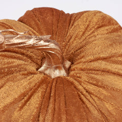 Orange Velvet Pumpkin