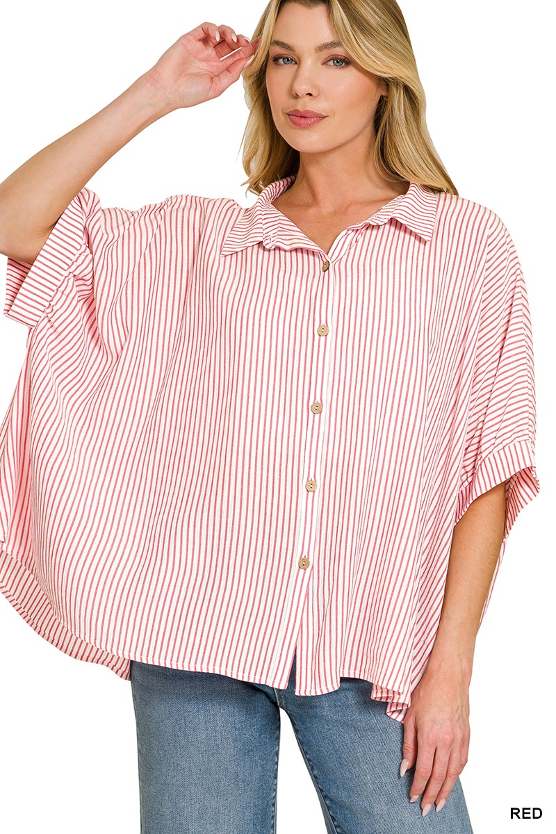 Red Stripe Top