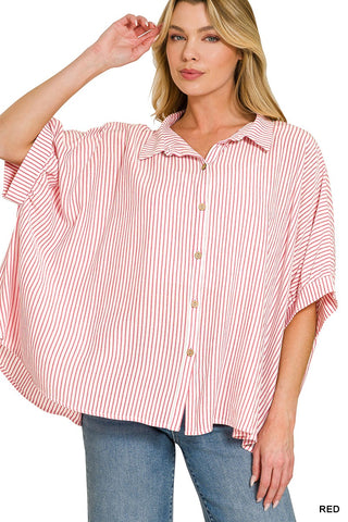 Red Stripe Top