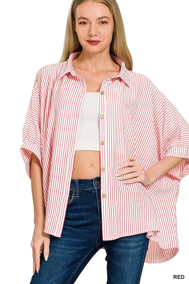 Red Stripe Top