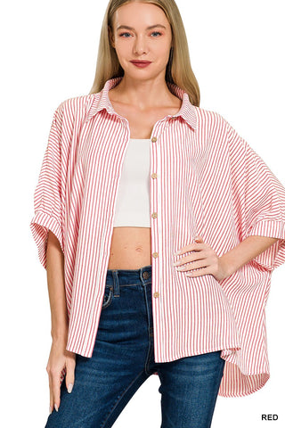 Red Stripe Top