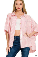 Red Stripe Top