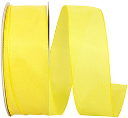Linen Touch Mono Ribbon-Lemon