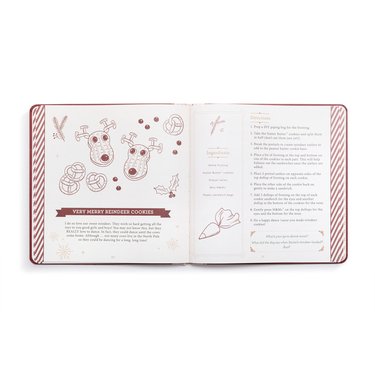 Mrs. Claus' Caring Collection 12 Days of Cookies Countdown Recipe Book