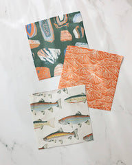 Geometry - Happy Camper Dishcloth Set