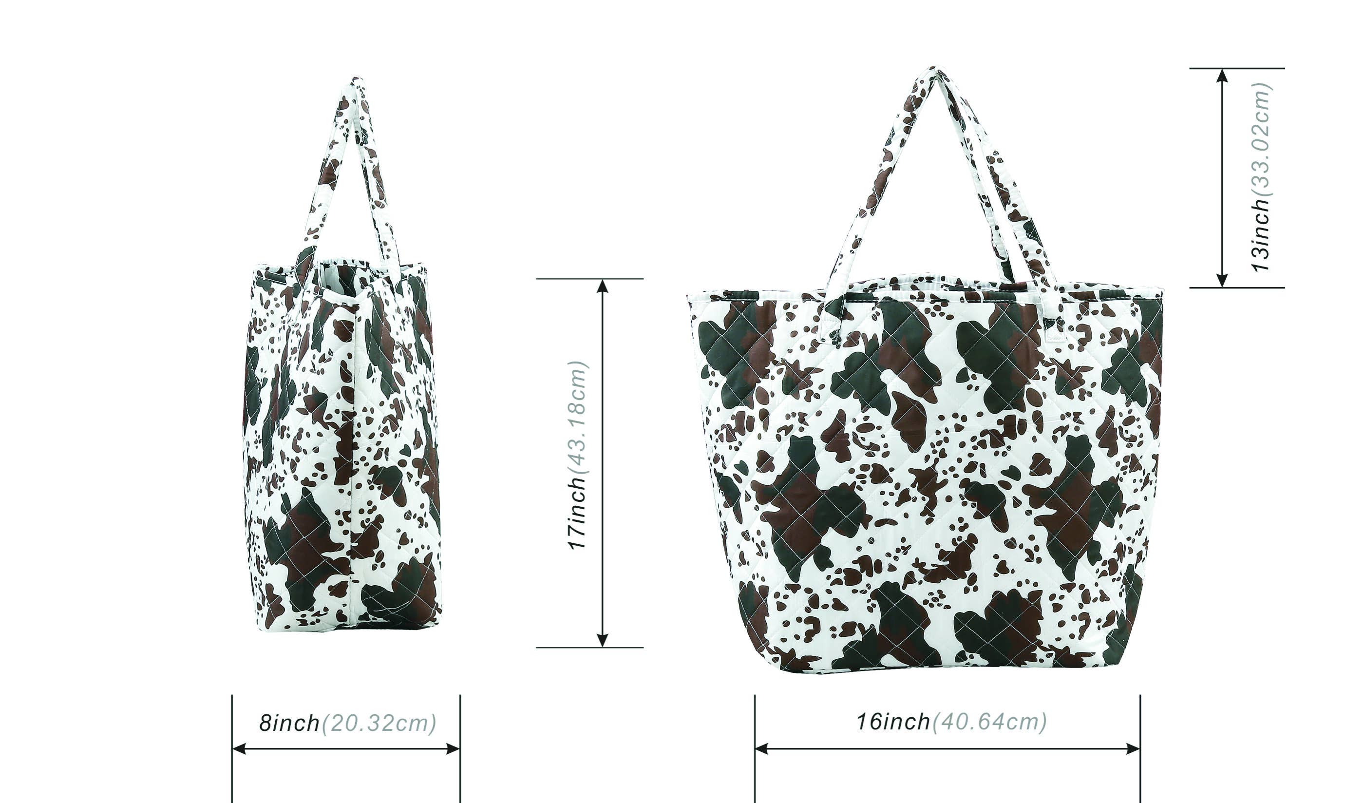 "Chestnut Rodeo"  Quilted Tote Bag