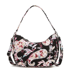 Frannie Crescent Crossbody Bag Botanical Paisley