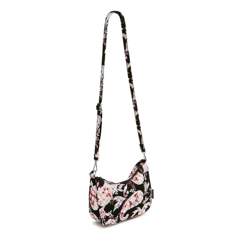 Frannie Crescent Crossbody Bag Botanical Paisley