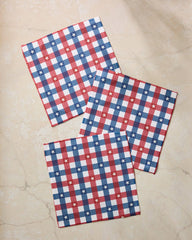 Geometry - Bunting Check Dishcloth Set
