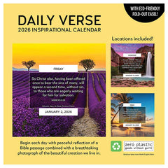 2026 Daily Verse Daily Desktop Calendar