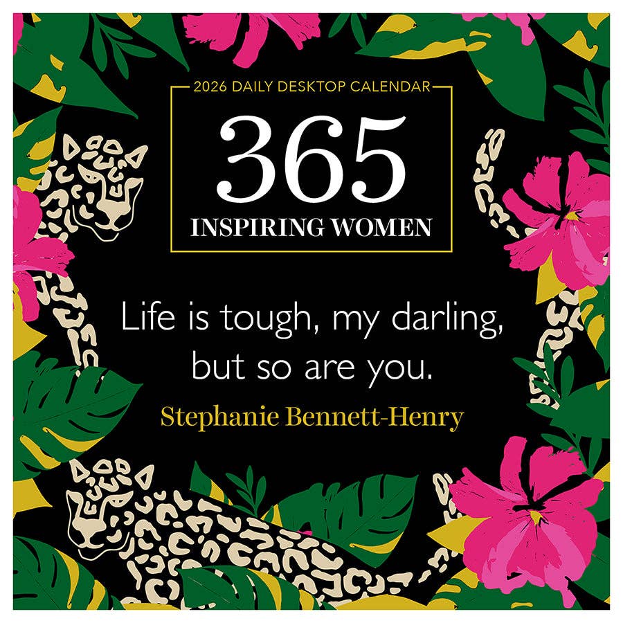 2026 365 Inspiring Women Daily Desktop Calendar