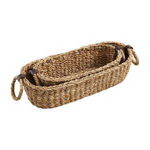 Woven Bread Basket Set
