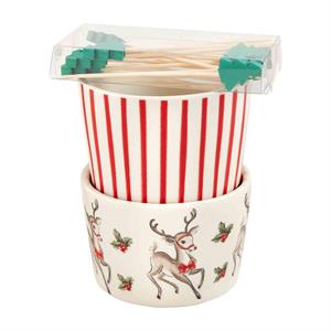 SLEIGH VINTAGE XMAS TIDBIT SET
