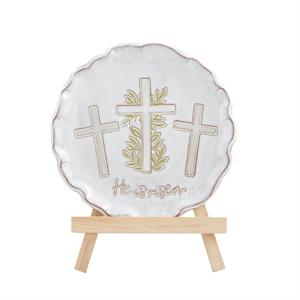 Church Plate & Easel Set