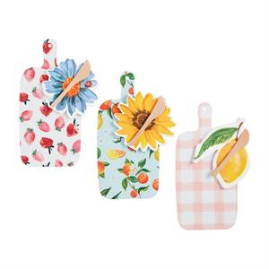 Fruity Floral Board & Napkin Sets