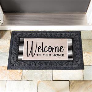 Wood Grain Welcome Sassafras Switch Mat