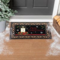 Merry Christmas Candle Sassafras Switch Mat