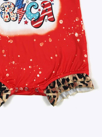 Clover Cottage - America Summer Baby Romper